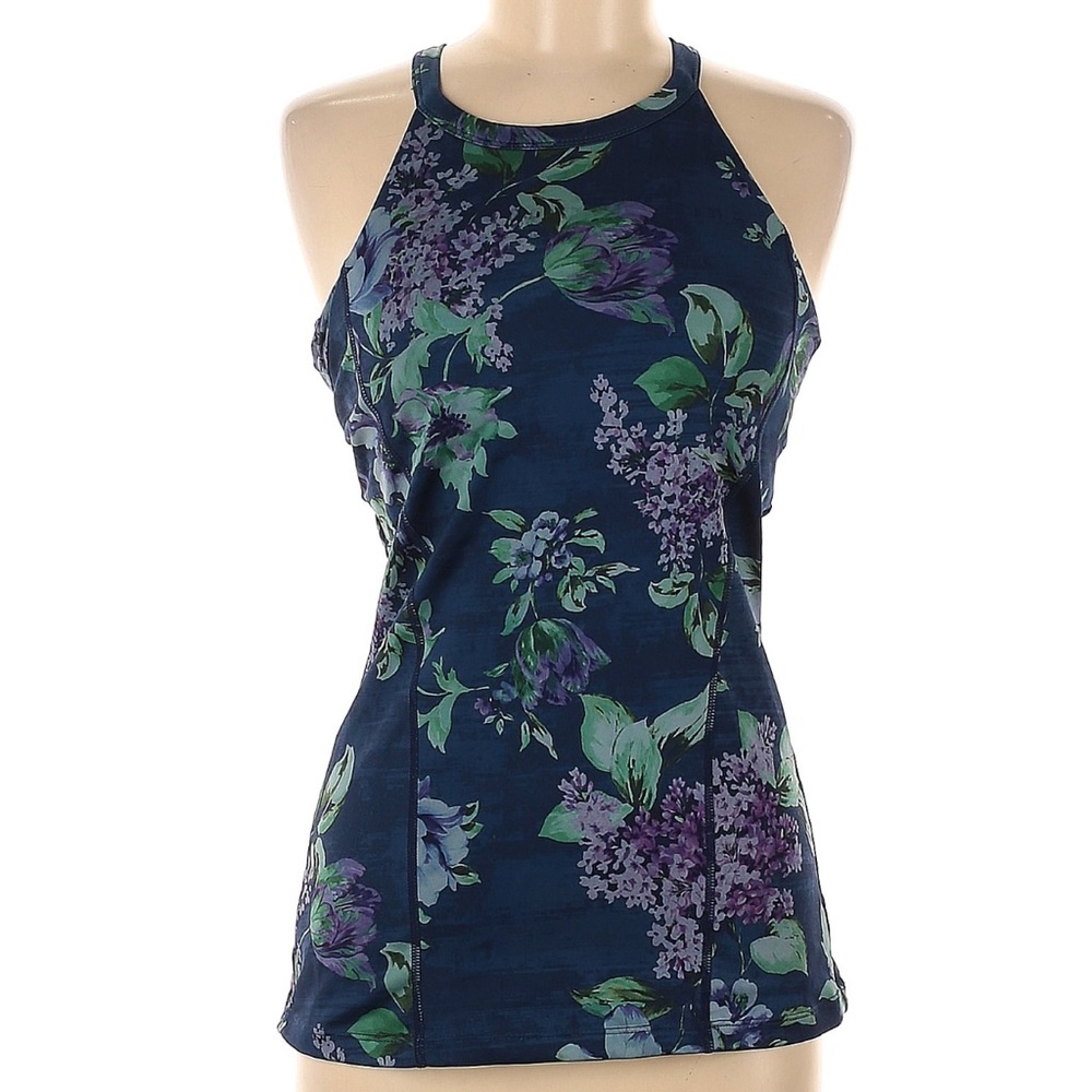 NWOT KiraGrace Floral Active Tank Top Size Medium